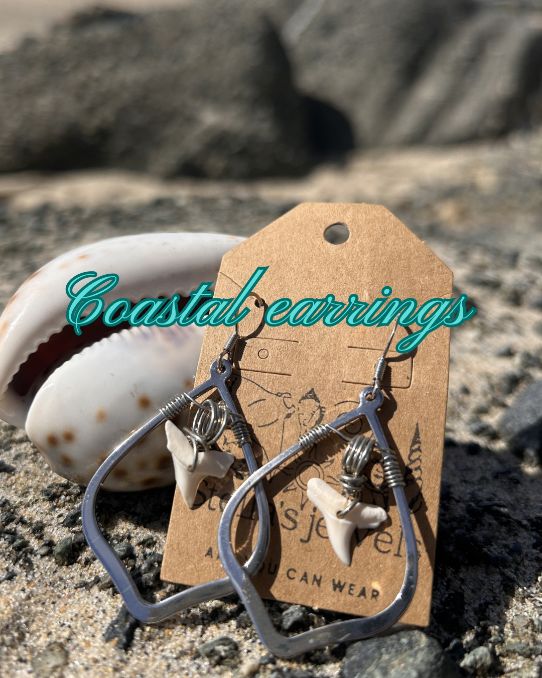 Coastal earrings🌊