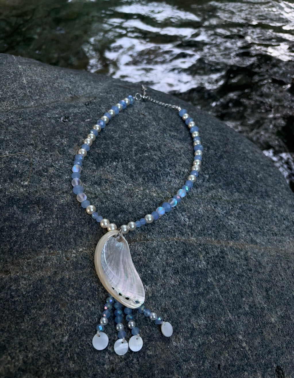Opalescent Abalone necklace