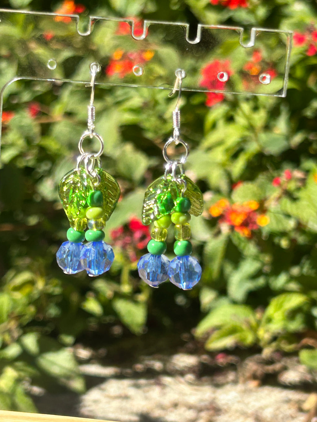 Blueberry Vine earrings