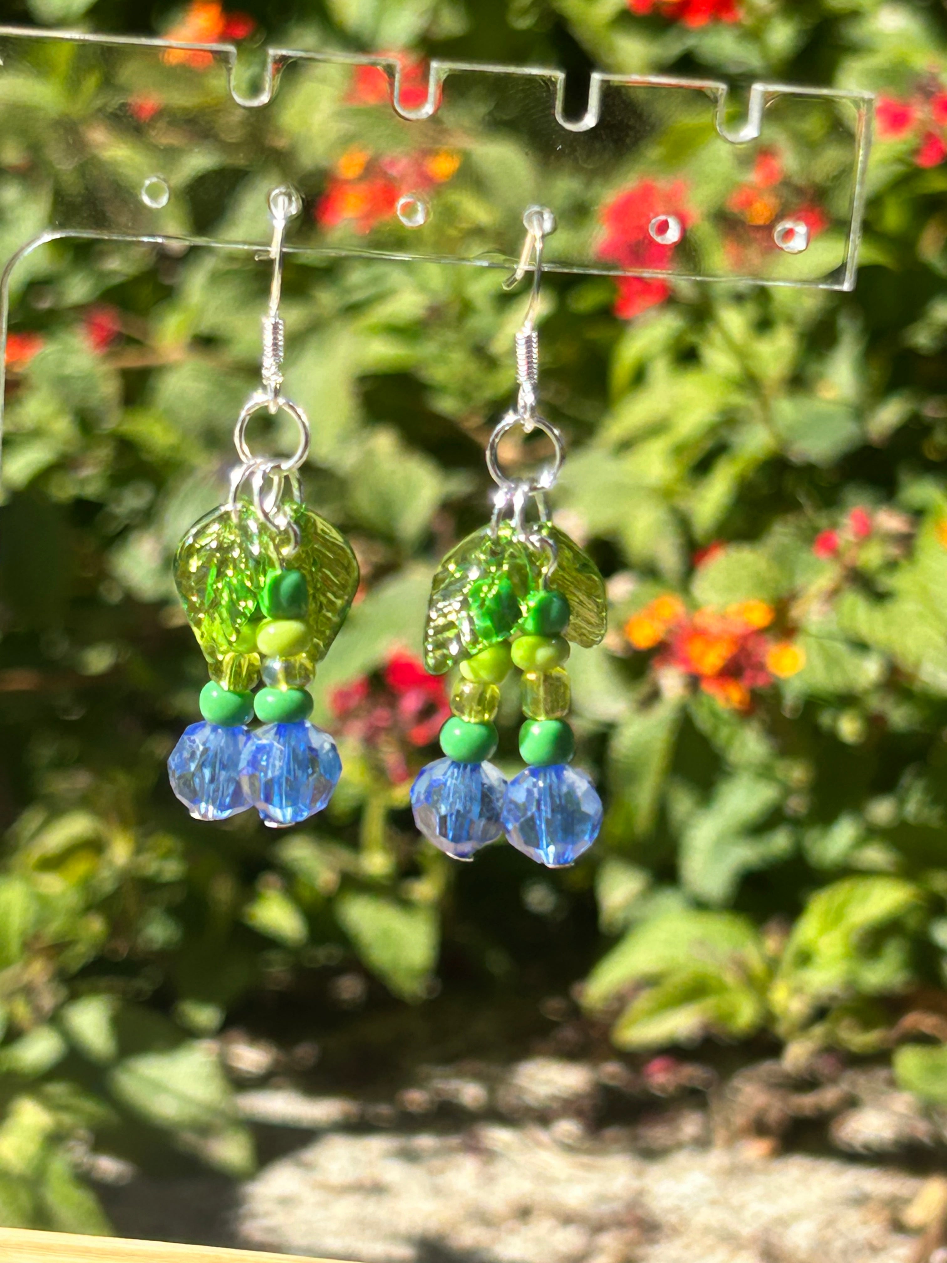 Blueberry Vine earrings