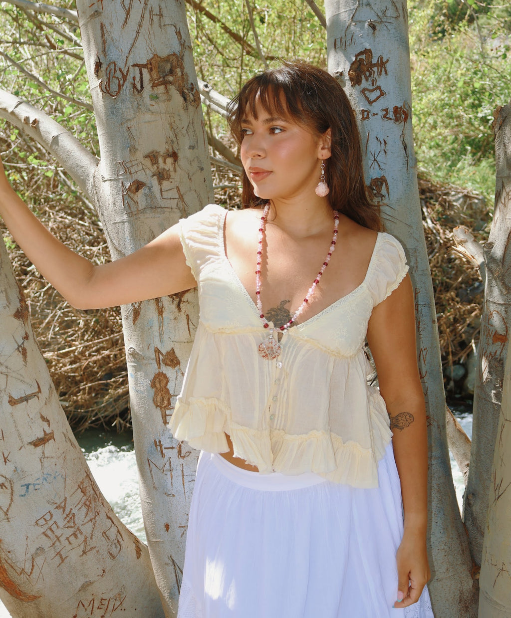 Saltwater Rosé necklace
