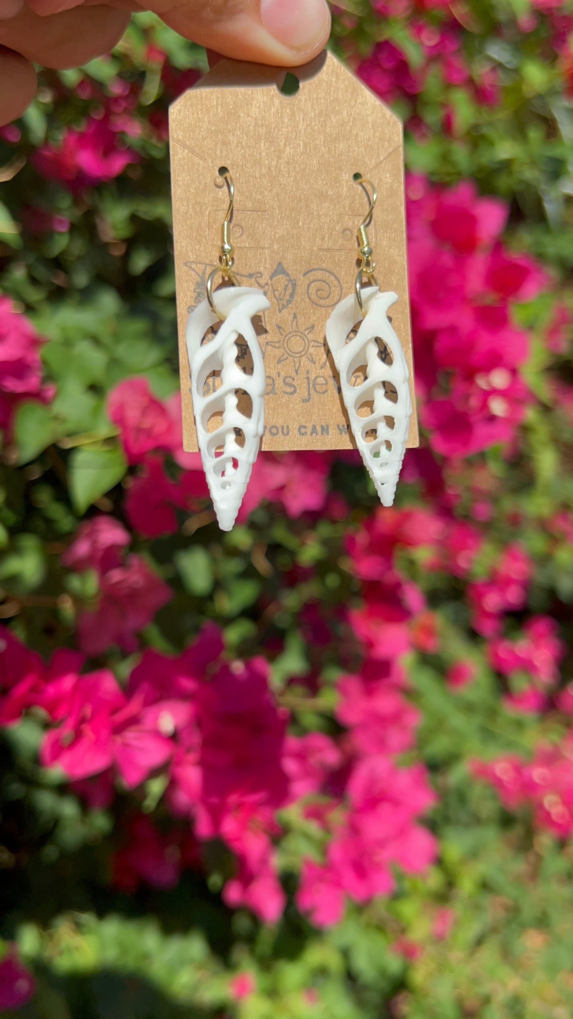 Shellbone earrings