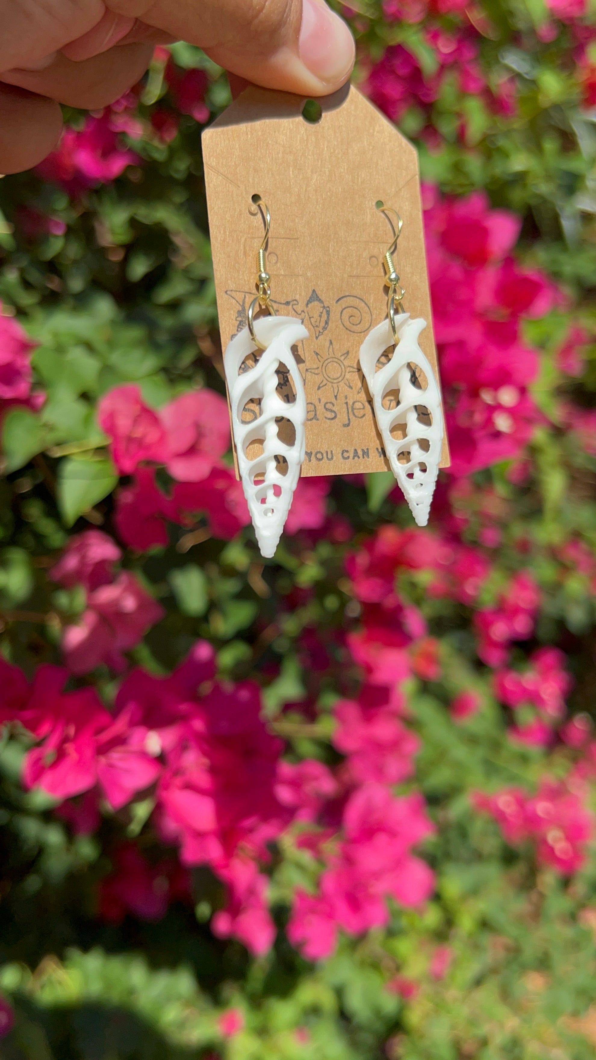 Shellbone earrings