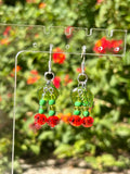 Cherry picking earrings